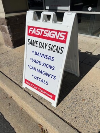 A-Frame Signs Photo